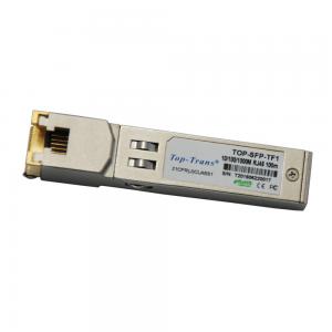 Juniper SRX-SFP-1GE-T-ET Compatible Copper RJ45 SFP 100m Cat5 Converter Module