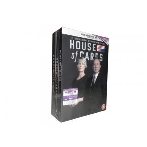 China Hot sale tv-series dvd boxset House of Cards Season 1- 3 12disc UK new Video Region free supplier