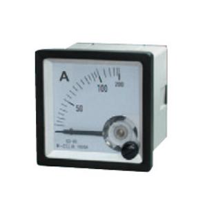China AC Ammeter Panel Meter 0.5 - 60A Moving Iron Type Analog Meter supplier