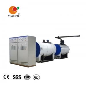 China Single Drum Electric Hot Water Boiler For Hotel 0.35-2.1 Mw Thermal Power supplier