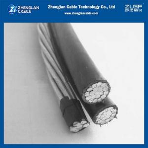 AAAC Neutral Aerial Bundled Cable Service Drop Cable Barnacles 2x4AWG+1x4AWG AAC/XLPE