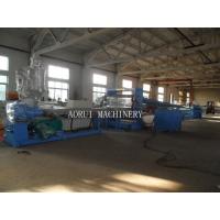 China Solid Door WPC Plastic Board Extrusion Line With Conical Twin Screw on sale