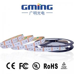 China Hydrophilic SMD RGB LED Strip Light Aluminum Body Material 10 Mm PCB Width supplier