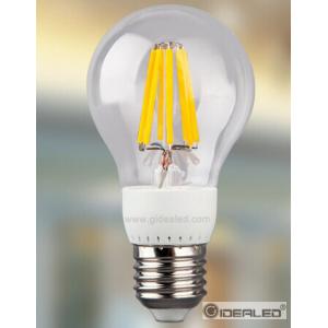 China 360 degree 8w glass cob filament led bulb,high brightness, top quality, hot seller supplier