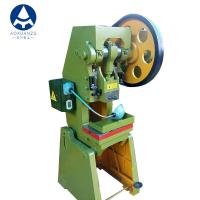 China J23 Type 10T Mechanical Punching Machine , 1500w Sheet Metal Perforating Machine With Light on sale