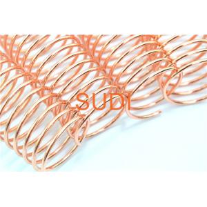 China 32mm 4:1 12 Inch Electroplated High-End Single Helix Coil Suitable For Book Binding supplier