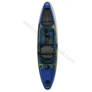 Waterproof Hatchs 12ft Sea Touring Kayak Adjustable Footrest Steering System