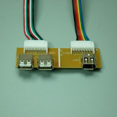 電線の馬具を利用する電気6P PCBワイヤー