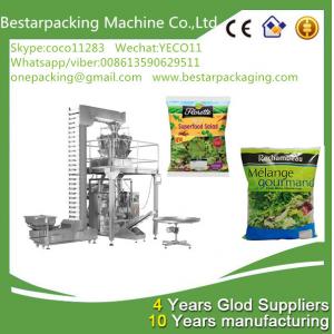 Automatic Fresh vegetables Packing Machine with metal detector machine & Nitrogen making machine