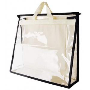 Multi Size, Handbag Storage Dust Cover Bags, Handbag & Purse, Sturdy PVC Organizer Holder With Handle Zipper