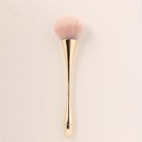 China OEM Round Shape Face Foundation Brush , Compact Powder Brush Pure Hair on sale
