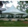 Opening Hexagon Tent Customized Size Glass Wall Double Wings Glass Door
