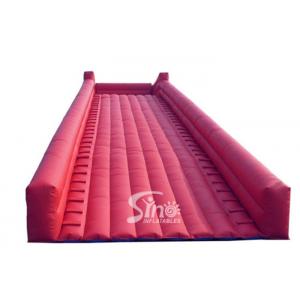 China Commercial grade giant steep inflatable zorb ball ramp slope for zorb ball rolling wholesale
