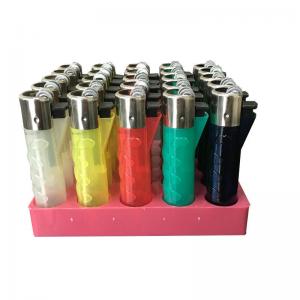 Plastic Finger Flint Lighter Direct Sale Refillable Cigarette Lighter 7.47*2.24*1.7 CM