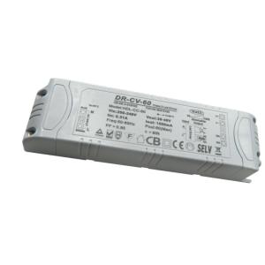 China A tampa plástica do PC conduziu o motorista 60w, interruptor da luz programável do TRIAC constante da tensão supplier