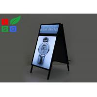 China Snap Frame A1 LED Poster Stand 18mm Thickness 24mm Width Floor Standing on sale