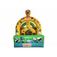 China Detachable roof material inflatable bounce house inflatable clown bounce house for children on sale