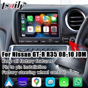 Wireless Android Auto Carplay Interface For Nissan GT-R GTR R35 CBA 08-10 Japan Spec