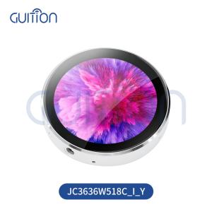 China JC3636W518C_I_Y  Capacitive Touch and 45.68* 45.68 mm Effective Display Area for  5v esp32 display module tft lcd supplier