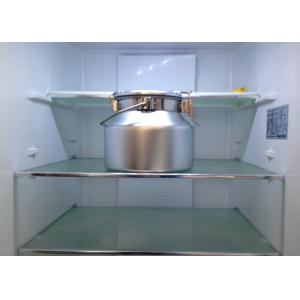 Food Sanitary Small Stainless Steel Milk Can With Lid Placed in Refrigerator