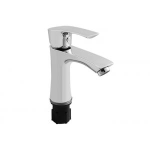 Drip Free Single Sink Faucets Hot / Cold Water Saving For Home