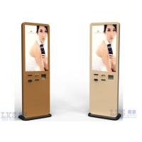 China Media Player Information Thin Free Standing Kiosk With 32 Inch LCD TFT Monitor on sale