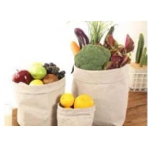 China Multifunction Many Style Kraft Paper Storage Bags Food Paper Storage Sack supplier