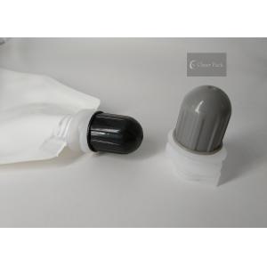 China Hair Care Products Pour Spout Caps With Black PE Material , OEM ODM Service supplier