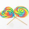 China Good Mood Rainbow Swirl Lollipops Individually Wrapped Party Rainbow Swirl Pops Lollipops wholesale