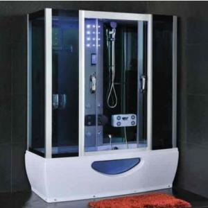 Modern Rectangular Shower Enclosure With Sliding Door Steam Room And Shower Combo