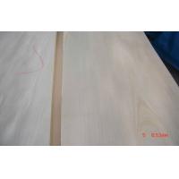 China 0.5mm Thickness Sliced Veneer , Natural White Birch Veneer For Furniture on sale