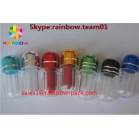 China Bullet Sex Plastic Pill Bottles , hexagon plastic pill containers penis shape on sale