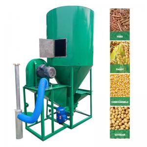 China Poultry Farm Fodder Corn Feed Mill Crusher Animal Feed Grinder And Mixer Machine supplier