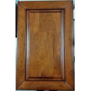 Puerta de armario de cocina de la cereza, puerta de armario de cocina de madera sólida, puerta de armario de cocina aumentada