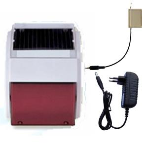 Solar-powered Wireless outdoor solar alarm siren with strobe Light and 110db