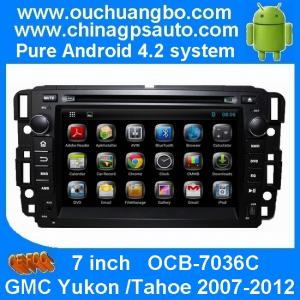Ouchuangbo Android 4.2 Car Kit DVD dual zone 3G Wifi USB GPS Navigation for GMC Yukon /Tahoe 2007-2012 OCB-7036C