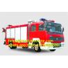 SINOTRUK HOWO Fire Fighting Trucks , water tower fire truck 6x4 375hp Engine