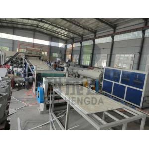 China 2 To 5mm Pvc Marble PVC Sheet Production Line Imitation Marble Slab supplier
