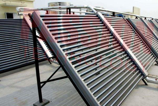 600 Tubes Evacuated Solar Collector Open Loop Circulation Room 2000L Hot Water Heater