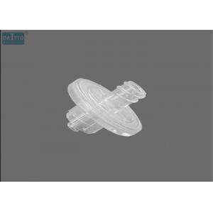 China PP Membrane Disposable Syringe Filter Male Luer Slip Outlet For Gas Filtration supplier