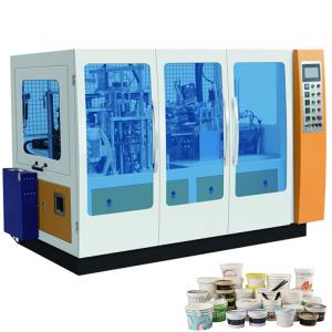 China 150-380g/M2 Craft Paper Bowl Making Machine Intelligent Take Away Pack Making Machine supplier