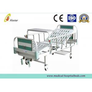 CE Approved Manual 2 Crank Medical Hospital Beds With Covered Castors (ALS-M223)