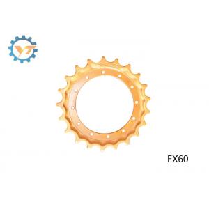 China High Accuracy Excavator Undercarriage Sprocket For EX60 HITACHI Spare Parts supplier