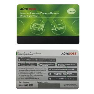 China Security Card for Autoboss Auto Boss V30 Elite 1 Year Free Update Online Global English Version 2015 supplier