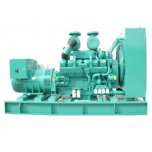 China Open Type Industrial Diesel Generators , 300KW / 375KVA Industrial Standby Generator supplier