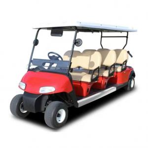 Resort Leisure Electric Sightseeing Car 8 Seater Golf Buggy With Remote Control