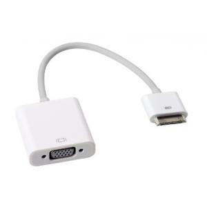 White Twisted Pair Apple Digital AV Adapter To VGA ROSH CE Certification