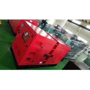 China Soundproof Commercial Standby Generator  24KW / 30KVA High Efficiency 3 Phase 12 Wires supplier