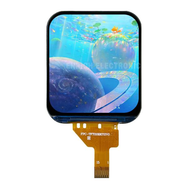 1.83 pulgadas TFT LCD Modulo IPS 240x284 Resolución IC NV3030 TFT pantalla LCD