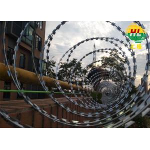 High Quality Galvanized Concertina Barbed Wire With Secure Fence